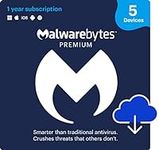 Malwarebytes Premium | 1 Year, 5 De