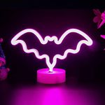 Bat Neon Signs - Room Decoration Ba