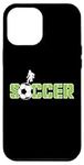 iPhone 15 Plus Football Player sprints "Soccer" Case