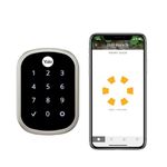 Yale YRD256-CBA-619 Assure Lock with Bluetooth and Wi-Fi, Satin Nickel
