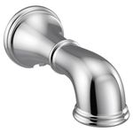 Moen 193371 Belfield Non-Diverter 1/2-Inch CC Slip-Fit Tub Filler Spout, Chrome