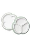 BabyBjörn Baby Plate Set, 2 Pack, Powder Green