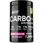 Carbo+ Electrolyte 1.2kg - Carbohydrate Energy Drink Powder with Added Electrolytes, L Citrulline & D-Ribose - Hydration, Energy, Performance & Recovery Fuel