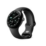 Google Pixel Watch 4 (41 mm) - Android smartwatch with Domed Display, Comprehensive Health and Fitness Tracking and Help from Gemini - Matte Black Aluminium Case - Obsidian Active Band - Wi-Fi