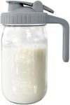 Breast Milk Pitcher, Mason Jar 32 o