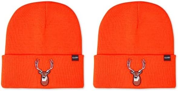 Klarny Hunting Hat Blaze Deer Beanie for Men Women and Kids