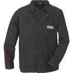 Ironton Flame-Resistant Welding Jacket - Medium, Black