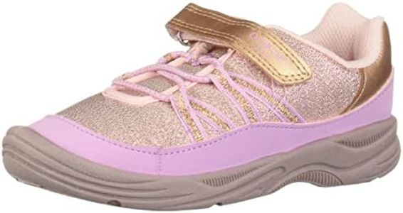 OshKosh BGosh Girls Sneaker, Lilac, 9 Toddler