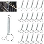 20PCS Spring Latch Hook for Cage Sp