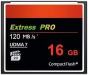 HSANYIUR 16GB CompactFlash Card,UDMA 120MB/s,Original CF Card Camera Memory Card for Professional Photographer,Videographer,Enthusiast