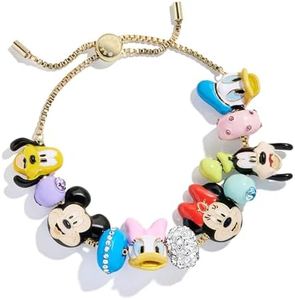 BaubleBar x Disney's Mickey and Minnie Mouse Friends Forever Charm Bracelet