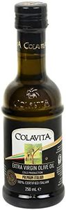 Colavita Extra Virgin Olive Oil (250 ml) | Italian Premium Selection | Imported from Italy | Premium Olive Oil for Cooking, Dips and Marinades | Cold Pressed Oil from Italian grown Olives | Timeless Bottle Pack