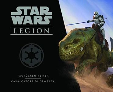 Asmodee - 10238 - Star Wars : Legion Chevaux de Dewback Extension Jeu de Table avec Superbes Miniatures