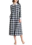 Latuza Women's Cotton Flannel Zip U