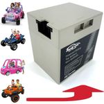 Ride On Batteries - Power Wheels Battery 12v 15ah Upgrade, Ride on Battery, Fits Barbie Jeep Battery, Kids Jeep Battery Replacement Power Wheels Battery 1101506087, Battery 00801-0638