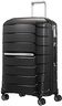 Samsonite Flux - Spinner M, Expandable Suitcase, 68 cm, 75/85 L, Black (Black)