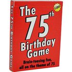 GoForItGames.com The 75th Birthday Game, the perfect Happy 75th Birthday gift whether you need 75th birthday gifts for men or 75th birthday gifts for women.