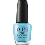 OPI Nail Lacquer, Can’t Find My Czechbook, Blue Nail Polish, 0.5 fl oz