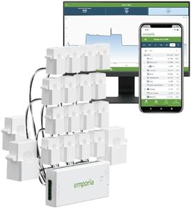 Emporia Vue 3 Commercial 3-Phase Smart Energy Monitor - Business and Home Automation Device with Real Time Electricity Usage Monitor, Power Consumption Meter, Solar and Net Metering
