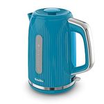 Breville Bold Blue Electric Kettle | 1.7L | 3kW Fast Boil | Blue & Silver Chrome [VKT226]