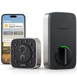 ULTRALOQ - Fingerprint Smart Lock, Works with Apple HomeKit, Built-in WiFi Entry Door Lock, Voice Control with Siri, Alexa, Google, Smart WiFi Deadbolt,