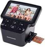 Magnasonic All-in-One 24MP Film Scanner with Large 5" Display & HDMI, Converts 35mm/126/110/Super 8 Film & 135/126/110 Slides into Digital Photos, Built-in Memory (FS71)