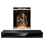 Panasonic DP-UB820 Zone Free MULTIREGION DVD Regions 1-8 - Blu-ray Region A, B & C - Bundle Including Dune 4K UHD Disc