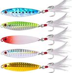 Dr.Fish 5 Pack Metal Jig Saltwater 