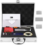 CGOLDENWALL Cross Hatch Adhesion Tester Cross-Cut Tester Kit Multi-Blade Cutter spacing: 1 +0.01mm, 2+0.01mm