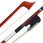 ARCRAW Cello Bow 4/4 Full Size IPE Wood German Model Octagonal Bow Teacher Student Professional Wood Bow