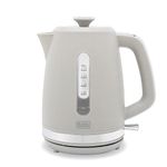 BLACK+DECKER BXKE10072GB Jug Kettle With 1.7L Capacity, 3KW, Grey