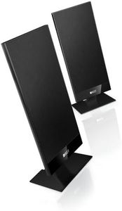 KEF T101 Satellite Speakers (Pair, Black)