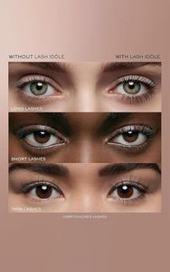 Lancôme Lash Idôle Mascara, Black 01 – Volumising, Lash-Lifting, 24HR Wear