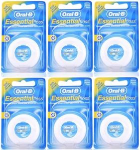 Oral-B Essential Dental Floss Regular 50 m 96171 (Pack of 6)