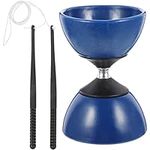 Triple Bearing Diabolo Chinese Yoyo Toy, Chinese Juggling Diabolo Toy, Classic Chinese Yo-Yos Bearing Diabolo With Hand Stick Diabolo Triple Bearing