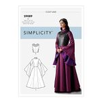 SIMPLICITY Sewing Pattern S9089 Misses' Fantasy Costume, 14-16-18-20-22, R5