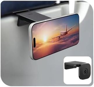 Spigen OneTap (MagFit) Away Travel Essentials and Inflight Airplane Phone Mount Compatible with iPhone 17 Pro Max, 17 Pro, 17, 16, 15, 14, 13, Galaxy and Pixels with Pixelsnap