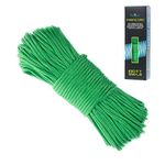 550 Paracord Bracelet Parachute Cord - 7 Strand Type III Paracord Rope (Kelly Green)