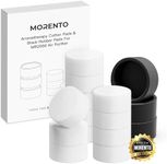 MORENTO Genuine Aroma Pads 12pack & Rubber Pads 3pack, Air Purifier Essential Oil Replacement Compatible MR2566 Air Purifier