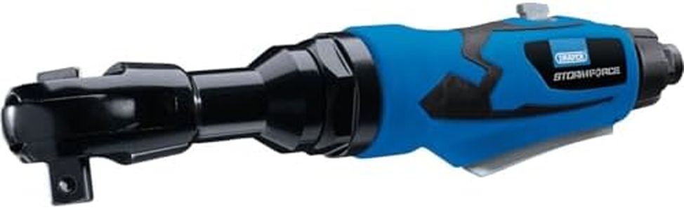 Draper 65034 Storm Force Air Ratchet with Composite Body (1/2" Square Drive) Blue