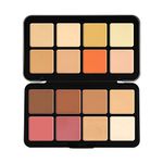 Forever52 Daily Life 16 Color Camouflage Pressed Hd Palette - Light Weight Multi-Purpose Matte Concealer Color Corrector Palette - Chp002