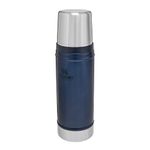 Stanley 1913 Classic Legendary Thermal Flask 0.47L - Keeps Hot Or Cold for 15 Hours - BPA-Free Insulated Bottle - Stainless Steel Coffee Flask - Leakproof - Dishwasher Safe - Nightfall