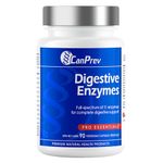 CanPrev - Digestive Enzymes Supplement, 90 Capsules 30-Day Supply - Full Spectrum of 11 Digestive Enzymes for Stomach Gas, Digestion, Indigestion and Bloating Relief - Helps Break Down Proteins