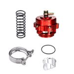 RCCT 50mm Blow Off Valve Tial Blow Off valve Aluminum BOV 6PSI Turbo Valve Boost Accessories Turbocharger 18PSI Springs 360 Vent Flange (Red)