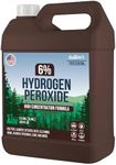 Nature's Freedom Hydrogen Peroxide 6% Concentrate, H2O2 and Purified Water Only, 2.5 Gallons