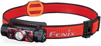 fenix HM62-T Magma, Lightweight Trail Running, Outdoor, Work and Professional Head Torch | 1200 Lumens | 150m | 280 Hrs Max | Sport Headband | 3400 mAh Rechargeable Battery | Red Light Mode | IP68