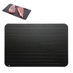 Defrosting Tray for Frozen Meat Dishwasher Safe Large Size Defroster Plate Thawing Tray for Frozen Meat, Natural Heating Defroster Trays Thawing Board(Size:M)
