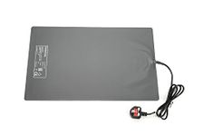 EarlyGrow MPL50152 Large PVC Heated Propagator Mat Water Resistant for Indoor Hydroponic Seed Germination and Plant Growth - 38.5w - 55x35cm