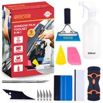 GADLANE Car Window Film Application Kit - 9PCS Car Window Tint Kit for Tinting, Film Applications, Vinyl Wrapping Tinting Kit - Car Window Tint Tools Installation Includes Multiple Squeegees Scrapers