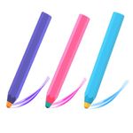 Kenkor Kid Stylus Pens for Touch Screens,3 Packs iPad Pencil Compatible with Apple iPad Pro/Mini/Air/iPhone/Android and More Other Tablets/Smartphones,Kids Tablet Pen for Writing,Drawing and Gaming